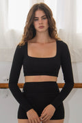 The Muse Longsleeve Crop
